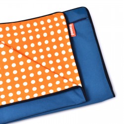 Pooky Pets - Cushions - Polka Dot - Orange - Turquoise