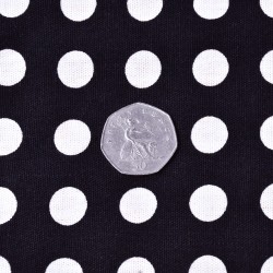 Pooky Pets - Cushions - Polka Dot  - Black - Orange