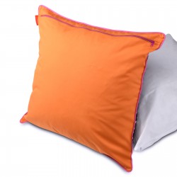 Pooky Pets - Cushions - Polka Dot  - Black - Orange